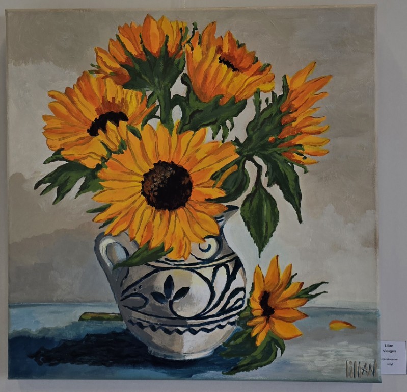 Lilian Vleugels - zonnebloemen
