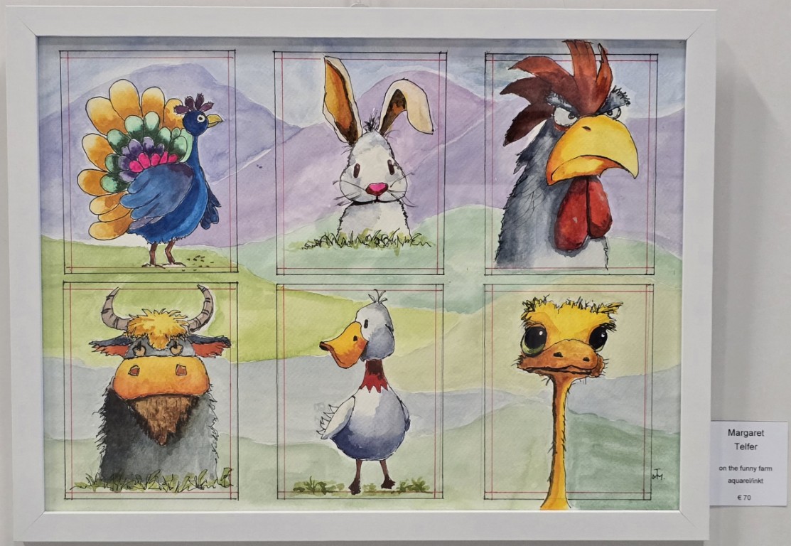 Margaret Telfer - on the funny farm 1